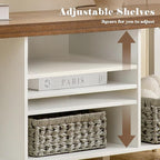 GAZHOME TV Stand for TV up to 55 Inches, TV Cabinet - Image 5