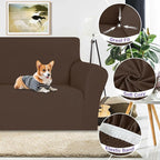ZNSAYOTX Super Stretch Sofa Cover, New Striped Sofa Covers Fitted Slipcovers - Image 3