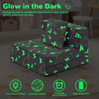 MeMoreCool Foldable Futon Chair Bed - Image 8