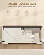 Hzuaneri 42.9" Storage Chest, Large Storage Trunk - Image 5