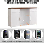 GDLF Large Coffee Bar Cabinet - Image 4