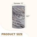 12'' Luxury Cylinder Side Table - Image 2