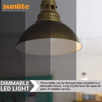 Sunlite LED R14 Mini Flood Light Bulbs, 4 Watts, 250 Lumens, Intermediate Base - Image 4