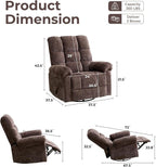 Oversized Swivel Rocker Recliner - Image 2