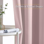 NICETOWN Light Block Window Curtains 84" Length - Image 5