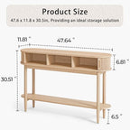 LINSY Fluted Console Table - Image 3