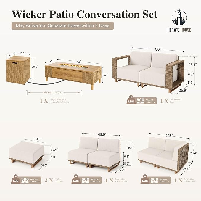 SUNSHINE VALLEY Patio Furniture Set - Image 6