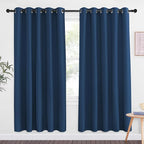 NICETOWN Moroccan Blue Blackout Curtains by NICETOWN