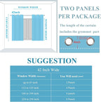 Pink and Blue Ombre Curtains for Bedroom 63 Inch Long | Room Darkening Curtains - Image 9