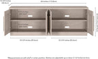 Henn&Hart TV Stand for TVs up to 75'' - Image 3