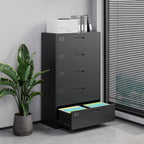 Letaya 5 Drawer File Cabinet - Image 2