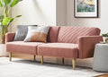 mopio 76.4" Futon Sofa Bed, Sleeper Sofa, Mid Century Modern Futon Couch by MopioInc