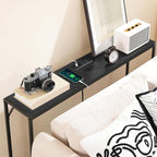 MAHANCRIS Console Table, Narrow Sofa Table, 43.3” Entrance Table - Image 5