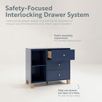 Storkcraft California 3 Drawer Combo Dresser – GREENGUARD Gold Certified - Image 6