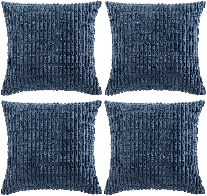 Fancy Homi 4 Packs Decorative Throw Pillow Covers by Fancy+Homi