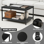 ZenStyle Industrial Coffee Table - Image 8