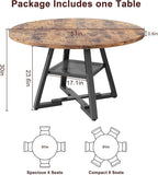 Jocoevol 51'' Round Dining Table - Image 2