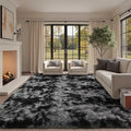 8x10 Ft Extra Large Shag Rugs for Living Room, Tie Dyed Ultra Soft Fluffy Furry by Cuzwlovita