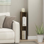 Furinno Fulda Book Shelf, 3-Tier Narrow Bookshelf, Bookcase by Furinno-FitsYourSpaceFitsYourBudget