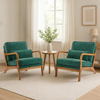 Karl home Mid Century Modern Accent Chair - Image 7