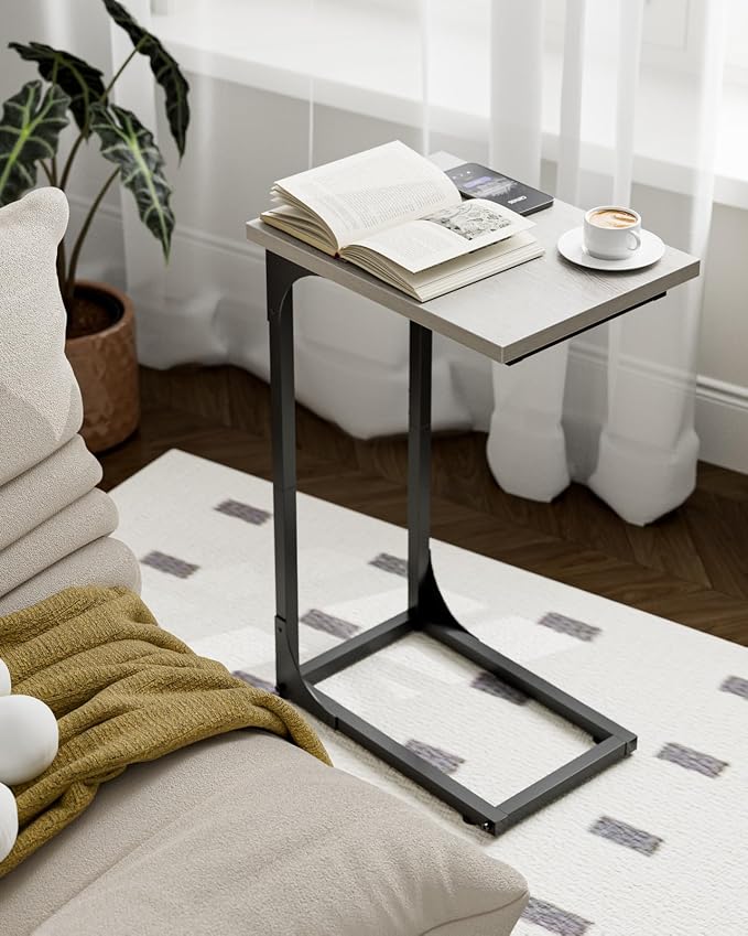 C-Shaped Side Table for Couch - Image 8