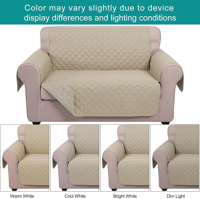 U-NICE HOME Loveseat Sofa Cover - Image 6