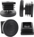 8Pcs Adjustable Leveling Feet, Square Insert Kit, Furniture Glide Leveler - Image 3