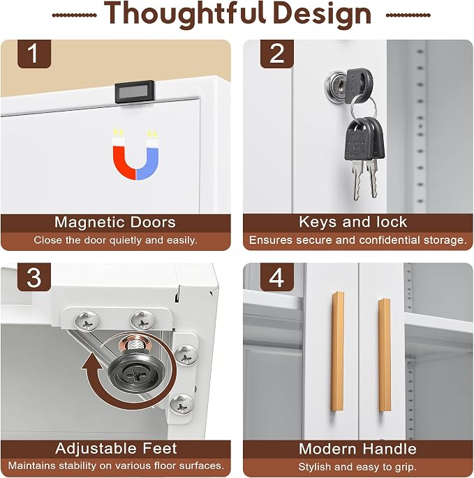 UNICOLY Lockable Display Cabinet - Image 4