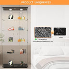 LFT HUIMEI2Y Glass Display Cabinet 5-Shelf - Image 8