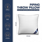 Utopia Bedding 22x22 Throw Pillow Inserts, Decorative Pillows, Plush & - Image 2