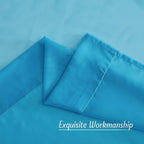 NICETOWN Voile Sheer Teal Curtains 96 inches Long 2 Panels Set, Grommet Casual - Image 5