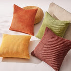 Topfinel Fall 20x20 Set of 4 Couch Decorative Pillow Covers, Modern Burnt - Image 6