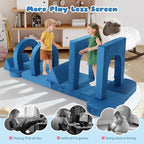 12 Pcs Modular Kids Play Couch, Toddler Couches That Fold Out, Plush Foam Chair - Image 6