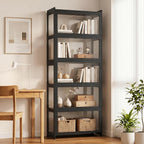 Magshion Display Cabinet with Acrylic Doors, 5-Tier Curio Cabinet - Image 3