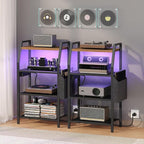 MAHANCRIS 4-Tier AV Media Stand - Image 7