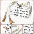 Pinkunn 4 Pcs Wooden Book Stack Decor - Image 4