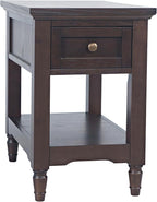 Brentwood Modern Transitional Chairside End Table - Image 4