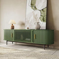 POVISON Fully-Assembled Modern Green TV Stand by POVISON