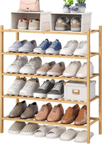 viewcare 5-Tier Bamboo Shoe Rack by VIEWCARE