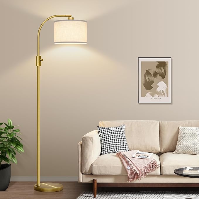 Nintiue Upgraded Modern Arc Dimmable Tall Standing Floor Lamp - Image 5