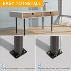 4 PCS Adjustable Furniture Legs, Heavy Duty Sofa Cabinet Legs, Legs - Image 3