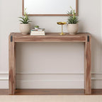 Alaterre Furniture Woodstock 40-Inch Console Table – Modern Farmhouse Entryway - Image 2