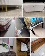 4 Pack Bed Support Legs 3 Inch Silver Furniture Cabinet Metal Legs Replacement - Image 6