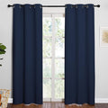 NICETOWN Window Treatment Energy Saving Thermal Insulated Solid Grommet by NICETOWN
