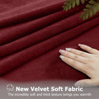 Arfntevss Velvet Sectional Couch Covers L Shape Couch Cushion Covers Slipcovers - Image 5