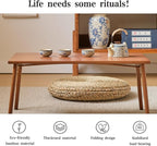 JIKUGO Bamboo Folding Coffee Table No Assembly Required Japanese Floor Table - Image 7