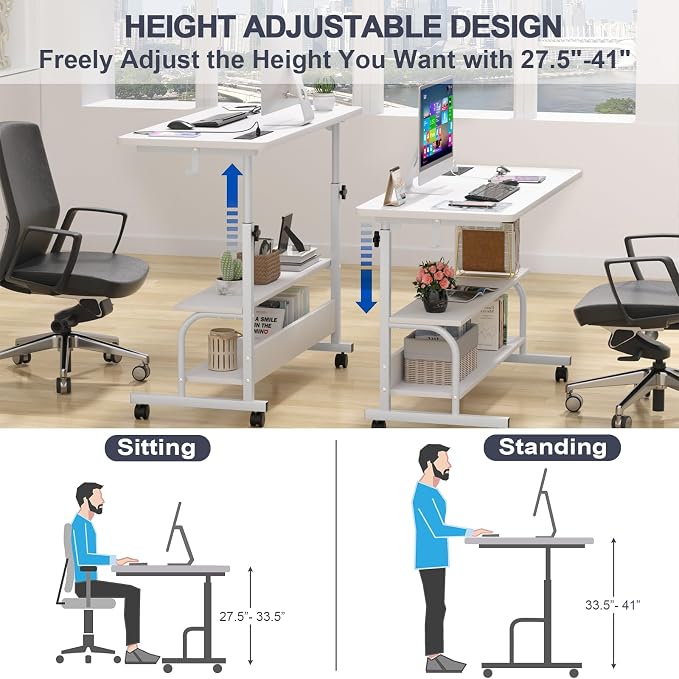 Armocity Rolling Standing Desk - Image 6