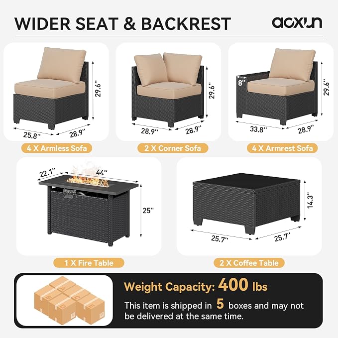 Aoxun Patio Furniture Sets - Image 7