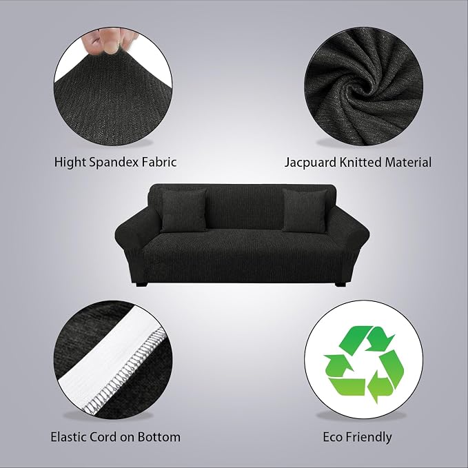 Sofa Slipcover with 2 Pillow Cover - Image 2