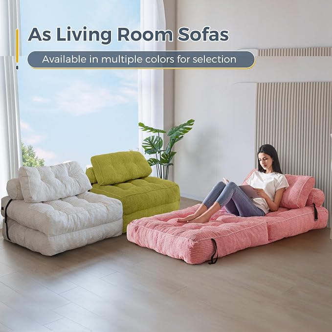 MAXYOYO Folding Sofa Bed, Convertible Sleeper Chair - Image 7